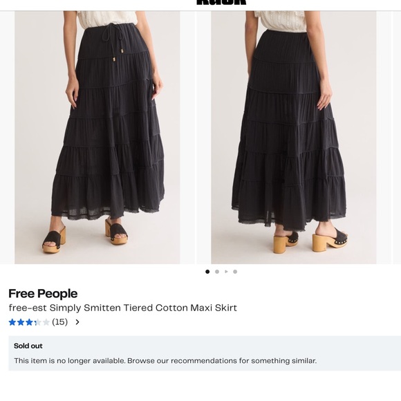 Free People Dresses & Skirts - NWT Free People Tiered Maxi skirt